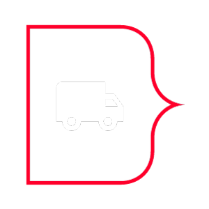 Logistik & Transportwege Lkw-Icon – Symbol für Logistik, Transport oder Wegeführung